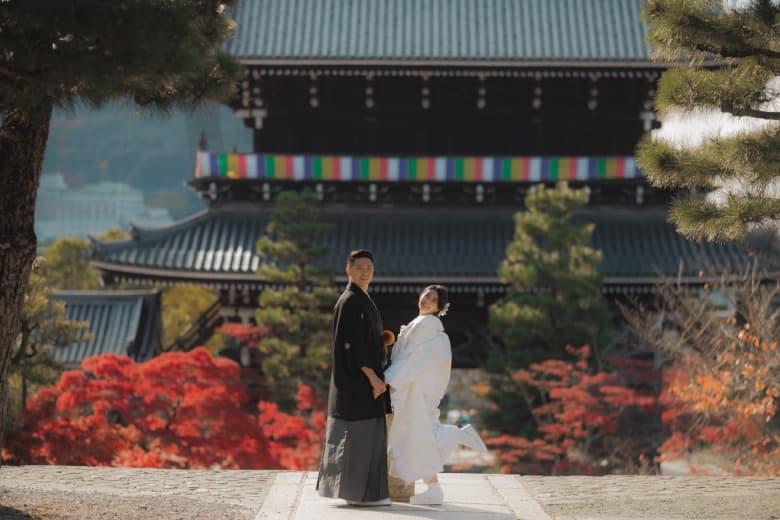 Konkai-Komyo-ji Temple photo wedding 3