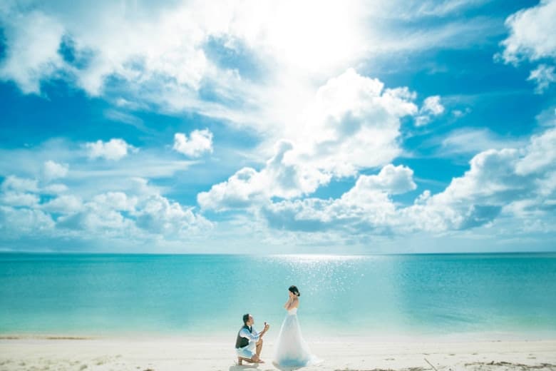 Okinawa Beach photo wedding 1