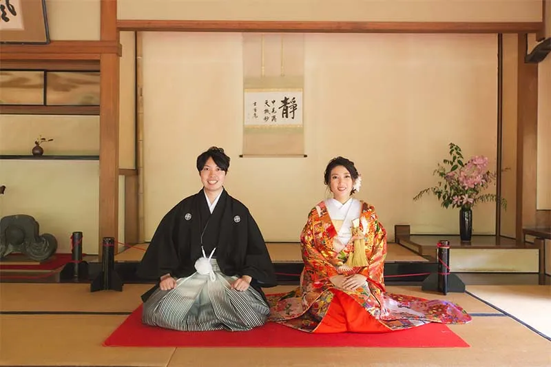 Yusentei Japanese Garden photo wedding 4