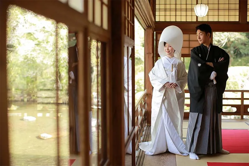 Yusentei Japanese Garden photo wedding 5