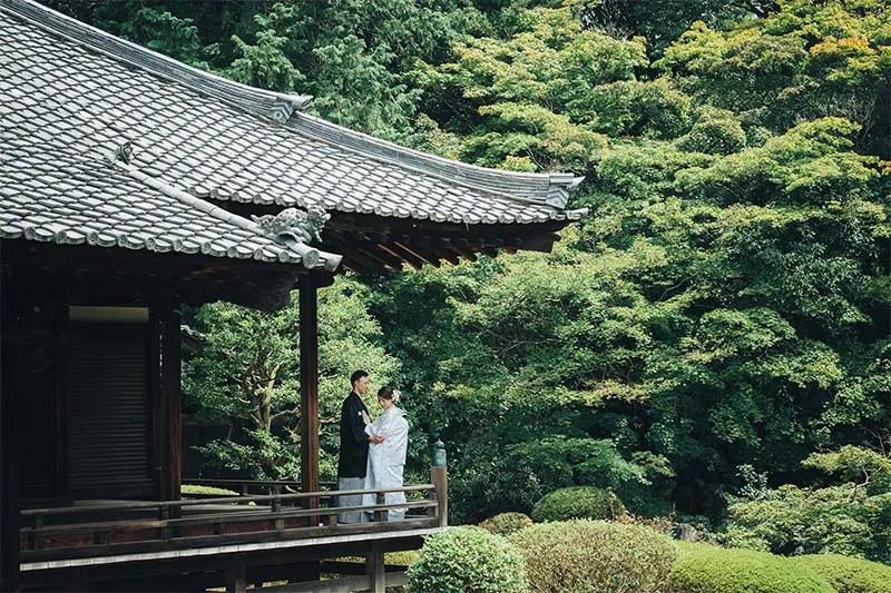 Zuishin-in Temple photo wedding 1