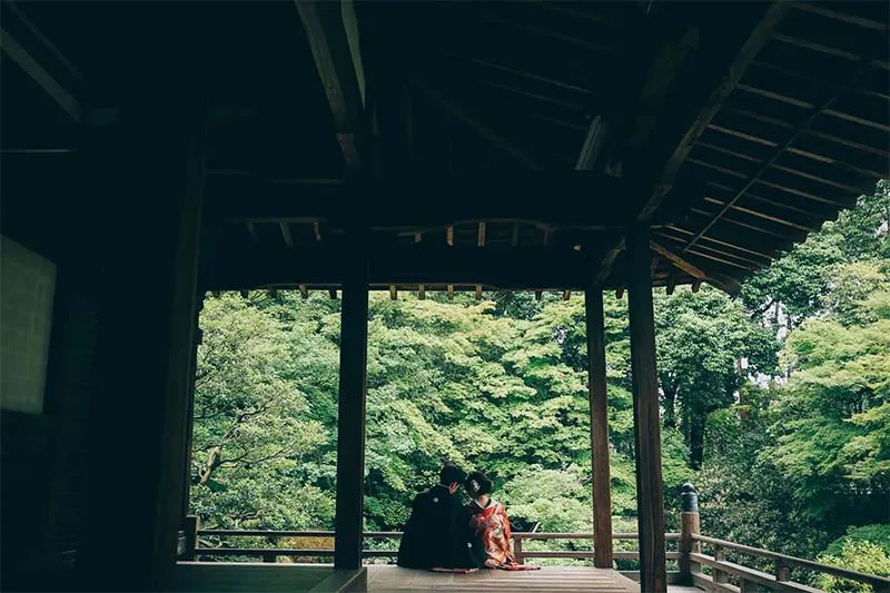 Zuishin-in Temple photo wedding 2